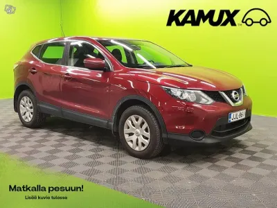 Nissan Qashqai DIG-T 115 Visia 2WD 6M/T / Juuri huollettu & katsastettu / Suomi-auto / Vetokoukku / /